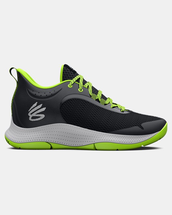 Unisex Curry 3Z6 Basketball Shoes, Black, pdpMainDesktop image number 0
